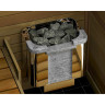 Электрическая печь SAWO CUMULUS CML-80Ni2-P (8,0 кВт, выносной пульт, нержавейка, встроенный блок мощности, облицовка – талькохлорит)